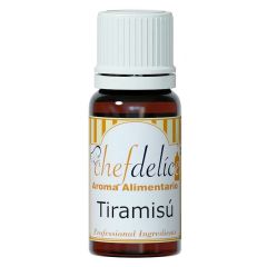 Aroma de tiramisú 10 ml - Sin gluten - Chefdelíce