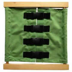 Bastidor de madera cierre de mochila - Montessori