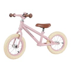 Bicicleta sin pedales balance bike rosa - Little Dutch