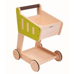 Carrito de madera de la compra - PlanToys