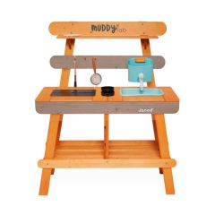 COCINITA DE MADERA PARA EXTERIOR MUDDY LAB - JANOD