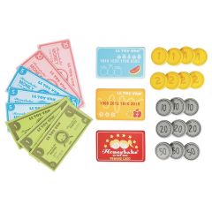 Dinero de juguete con monedas, billetes y tarjetas de madera - Le Toy Van