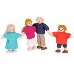 Familia de madera 4 miembros - PlanToys