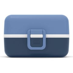 Fiambrera triple compacta azul infinity 800 ml - Polipropileno (sin BPA) - Monbento