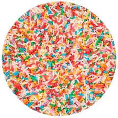 Fideos de azúcar multicolor 80 g - Funcakes