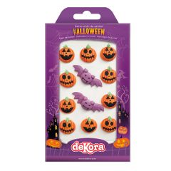 Figuras de azúcar calabazas y vampiros Halloween (12) - Sin gluten - Dekora