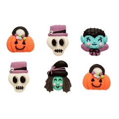Figuras de azúcar horror Halloween (6) - Sin gluten - Decora