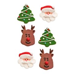 Figuras de navidad de azúcar (6) - Decora