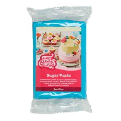 Fondant azul 250 g - Sin gluten - Funcakes