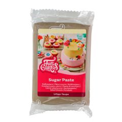 Fondant gris pardo 250 g - Sin gluten - Funcakes