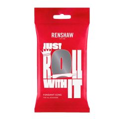 Fondant Icing gris 250 g - Renshaw