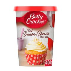 Frosting icing crema de queso 400 g - Sin gluten - Betty Crocker