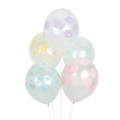 Globos transparentes sirenas (5) - My Little Day