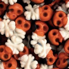 Gominolas de azúcar calaveras piratas 250 uds - Sin gluten - Vidal