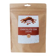 Gotas de chocolate con leche sin azúcar 350 g - Sin gluten - Dayelet