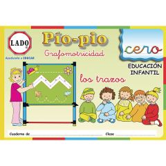 Cuaderno de grafomotricidad Los Trazos Pío-Pío 0 - LADO