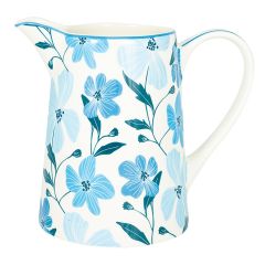Jarra de cerámica Laerke White 1 litro - GreenGate