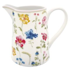 Jarra de cerámica Thilde White 1 litro - GreenGate