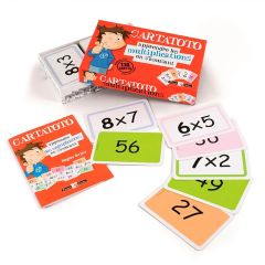 Juego de cartas 110 cartas Cartatoto Multiplicaciones - Cayro