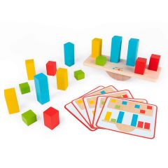 Juego de equilibrio magnético de madera Essentiel Pesos - Janod