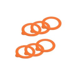 Juntas de goma para tarros de cristal de 125 ml (6) - Kilner