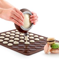 Kit para macarons 48 cavidades 4 cm - Lékué