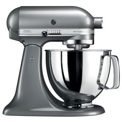 Robot amasador plata oscuro 4,8 l - Artisan 5KSM125 - KitchenAid + LIBRO