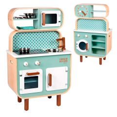 Cocinita de madera reversible con lavadora Cooker Reverso - Janod