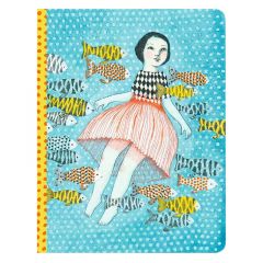 Libreta niña y peces Elodie - Djeco