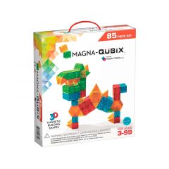 Construcción magnética Magna-Qubix 85 piezas - Magna-Tiles