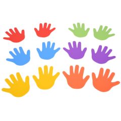 Manos sensoriales de colores (12) - EDX Education