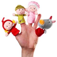 Marionetas de dedo Caperucita Roja - Lilliputiens