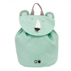 Mochila saco verde menta oso polar - Trixie