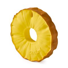 DUPLICADO Mordedor y juguete de baño ecológico piña - Oli&Carol