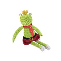 Muñeco de punto Príncipe rana 25 cm - Maileg