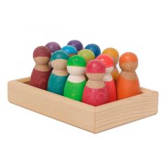 Muñecos de madera meses del año (12) - Grimm's