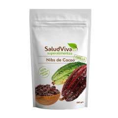 Nibs de cacao ecológico 250 gr - Sin gluten - SaludViva