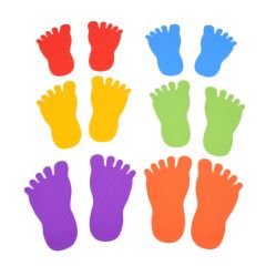 Pies sensoriales de colores (12) - EDX Education