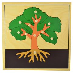 Puzle de madera árbol - Montessori