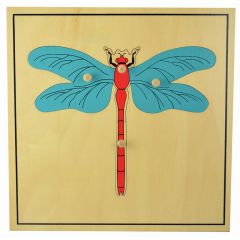 Puzle de madera libélula - Montessori