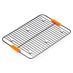 Rejilla enfriadora rectangular con patas 42 x 30 cm - Acero al carbono - Le Creuset