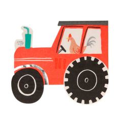 Servilletas de papel tractor On the Farm (16) - Meri Meri