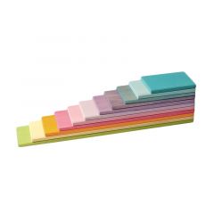 Tablas de madera de colores pastel para construcciones (11) - Grimm's