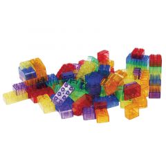 Bloques de colores translúcidos (90) - TickiT