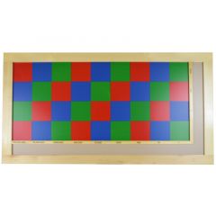 Tablero de ajedrez para multiplicar - Montessori