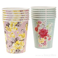 Vasos de papel Truly Scrumptious 250 ml (12) - Talking Tables