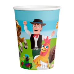 Vasos de papel La Granja de Zenón 250 ml (8)
