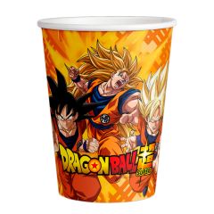 Vasos de papel Dragon Ball 250 ml (8) - Conver Party