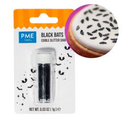 Virutas de oblea murciélagos Halloween 1 g - PME