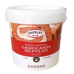 Polvo de hornear de repostería impulsor y gasificante 1 kg - Sin gluten - Dayelet